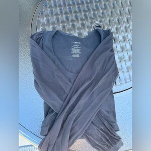 Black Long Sleeve Top